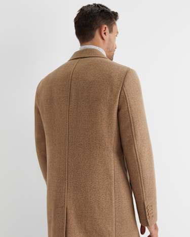 Clayton Melton Wool Jacket in CAMEL