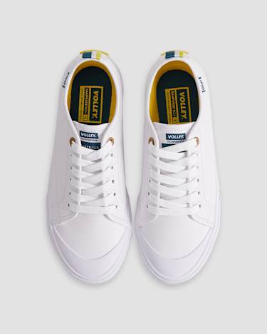Volley Supporter Sneakers in WHITE
