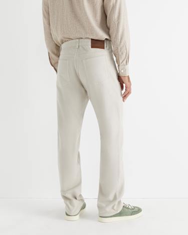 5 Pocket Moleskin Jean in ECRU