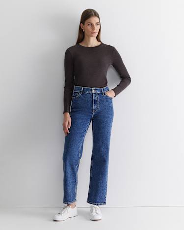 Addison Babywool Top in CHOCOLATE