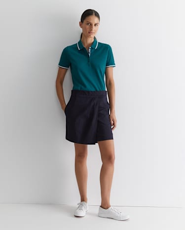 Jodie Pique Polo in TEAL
