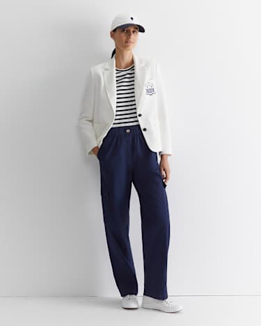 The Perfect T-Shirt in NAVY/WHITE