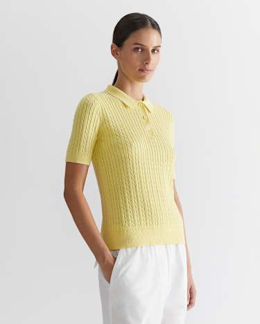 Elka Cable Polo in SUN