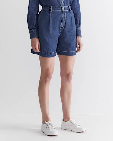 Tuva Denim Short in DENIM