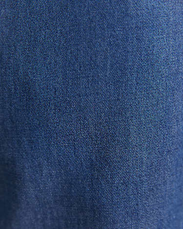 Tuva Denim Wide Leg Pant in DENIM