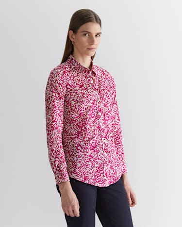 Tilly Lily Voile Shirt in MULTI