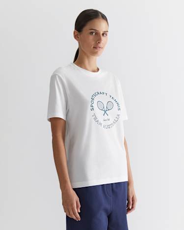 SC Unisex Supporter Tee in WHITE