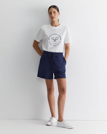SC Unisex Supporter Tee in WHITE