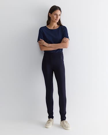 Esme Ponte Pant in NAVY