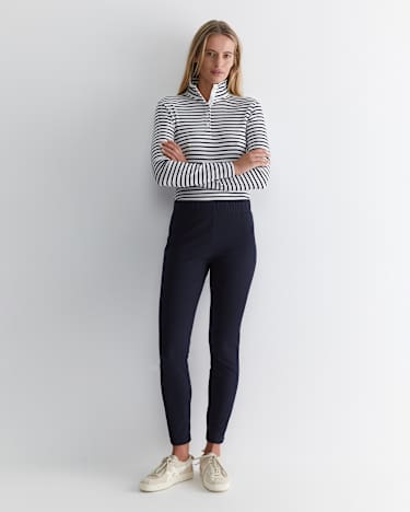 Felicity Pull On Pant in NAVY
