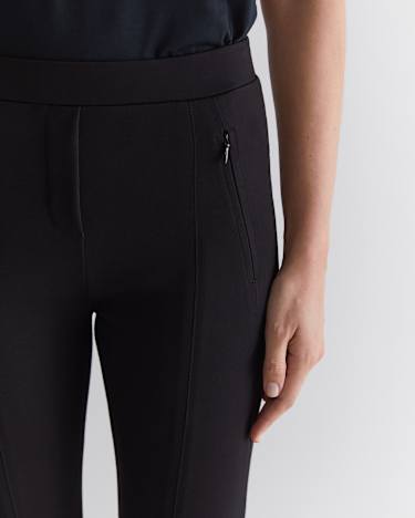 Esme Ponte Pant in BLACK