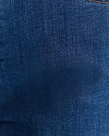 Simone Straight Jean in BLUE WASH