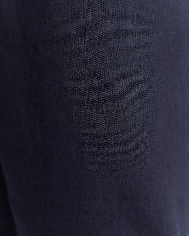 Rosa Crop Linen Pant in CLASSIC NAVY