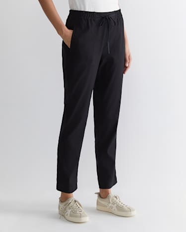 Rosa Linen Pant in BLACK