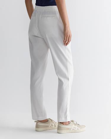 Rosa Linen Pant in WHITE