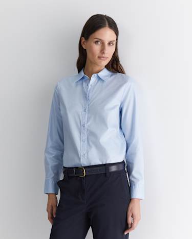 Emily Oxford Shirt in BLUE
