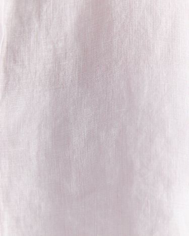 Dahlia Long Sleeve Linen Shirt in PINK