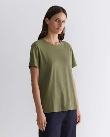 The Essential Tee in KHAKI