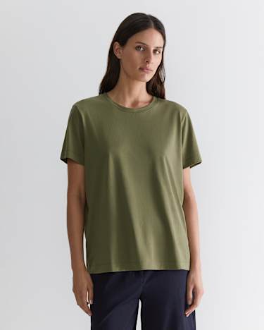 The Essential Tee in KHAKI