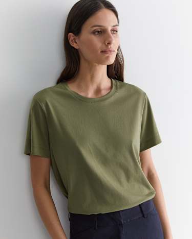 The Essential Tee in KHAKI