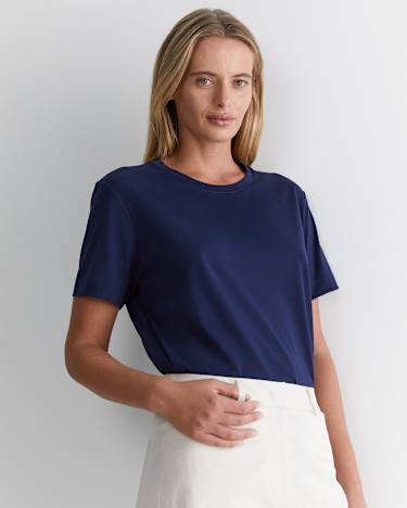 The Essential Tee in NAVY