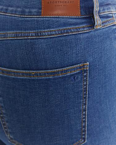 Jackie High Waist Skinny Jean in MID WASH