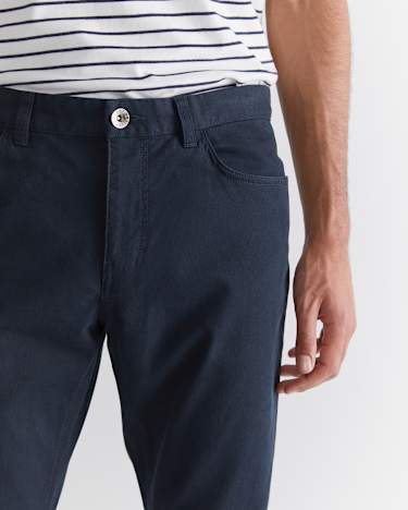 Tapered Bedford Jean in FRENCH NAVY
