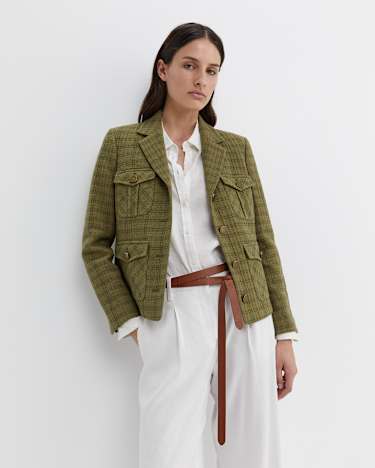 Elena Lady Jacket in KHAKI