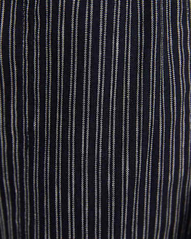 Rosa Stripe Linen Pant in NAVY/WHITE
