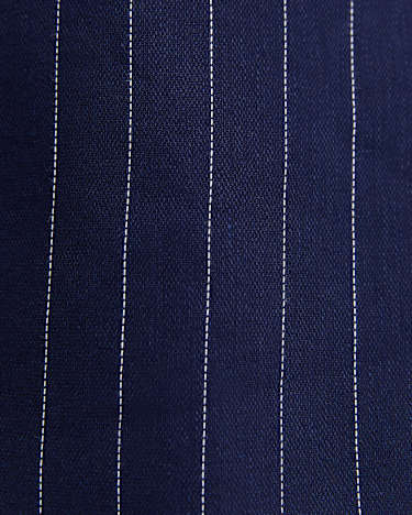 Brianne Stripe Blazer in NAVY/WHITE