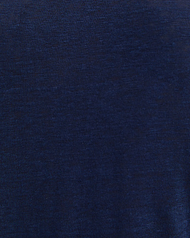 Cecile Linen Top in NAVY