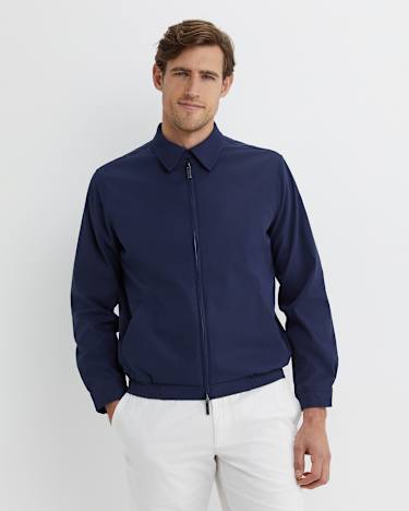 Harrington Jacket in NAVY