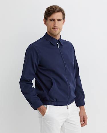 Harrington Jacket in NAVY