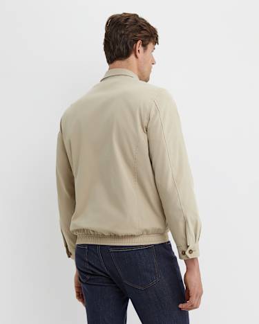 Harrington Jacket in LIMESTONE