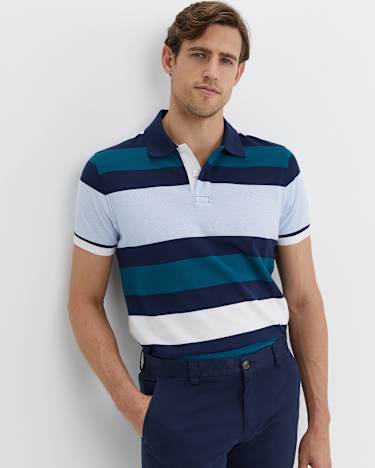 Yarra Polo in BLUE MULTI