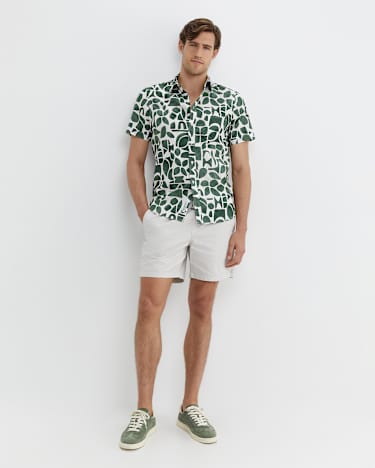Ezra Short Sleeve Shirt in ELM