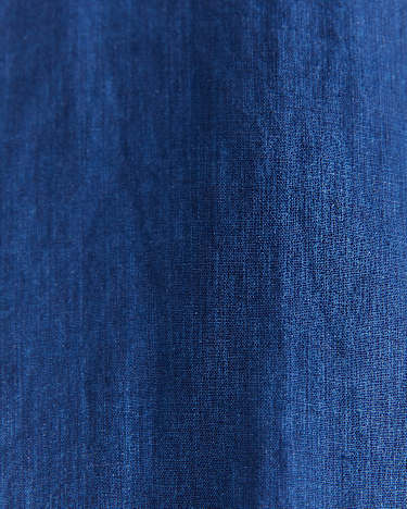 Long Sleeve Linen Shirt in INDIGO