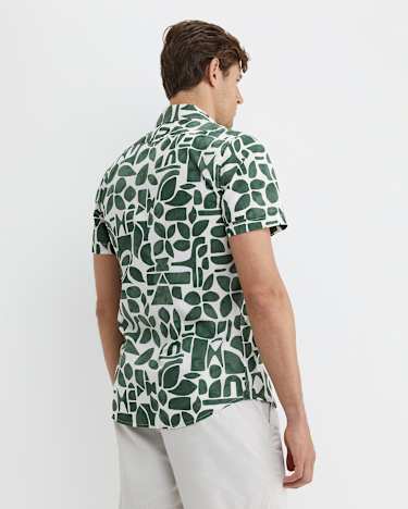 Ezra Short Sleeve Shirt in ELM