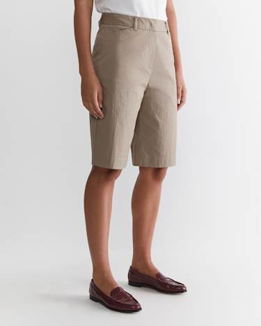 Evie Bermuda Short in CAPPUCCINO