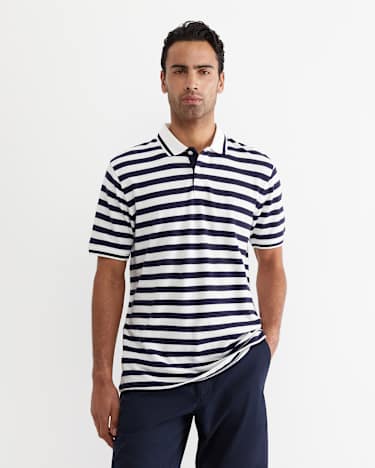 Thorn Polo in WHITE MULTI