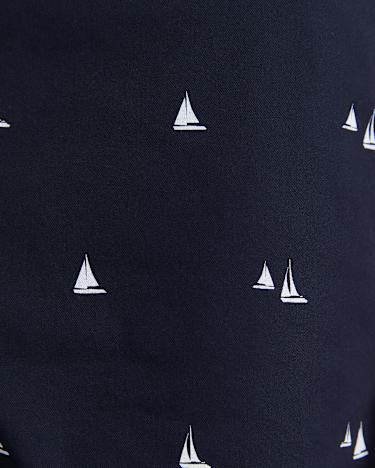 Classic Printed Short in CLASSIC NAVY