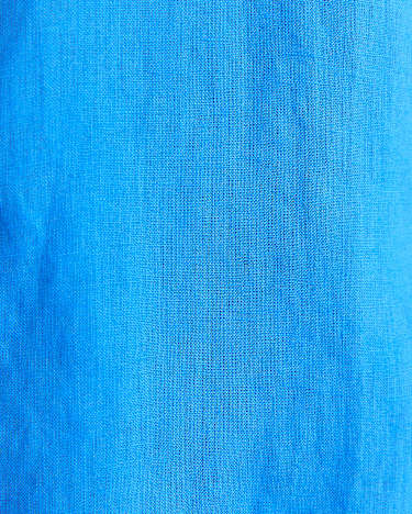 Short Sleeve Linen Shirt in COBALT
