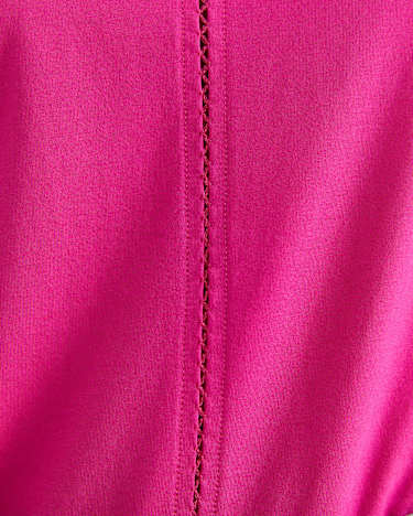 Miranda Stitch Tee in BERRY