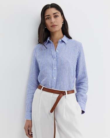 Lara Wrap Leather Belt in TAN