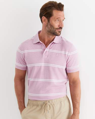 Hall Polo in DUSTY PINK