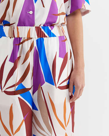 Marie Wide Leg Pant in MULTI