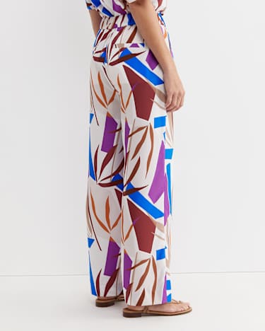 Marie Wide Leg Pant in MULTI