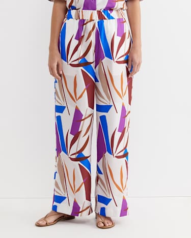 Marie Wide Leg Pant in MULTI