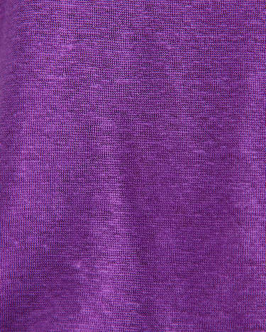 Tonia Crew Neck Linen Tee in HYDRANGEA