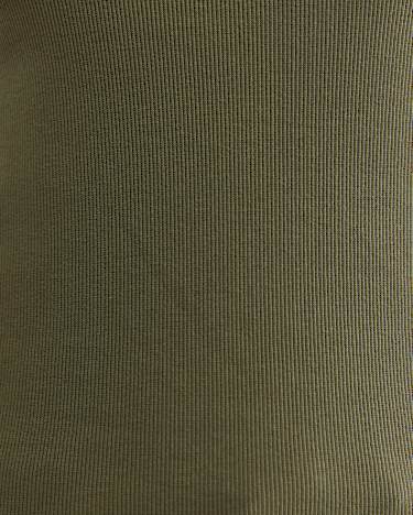 Julia Rib Tank in KHAKI